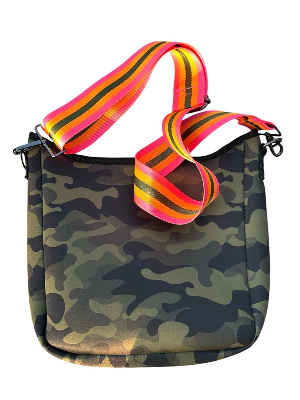 Haute Shore Blake Showoff Neoprene Camo Crossbody Bag | Like New - Picture 4 of 7